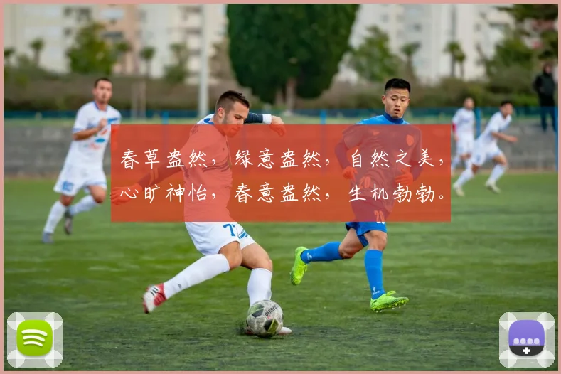 春草盎然，绿意盎然，自然之美，心旷神怡，春意盎然，生机勃勃。